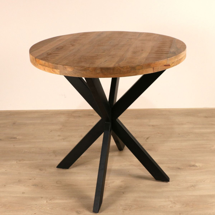 100cm kleine houten bartafel