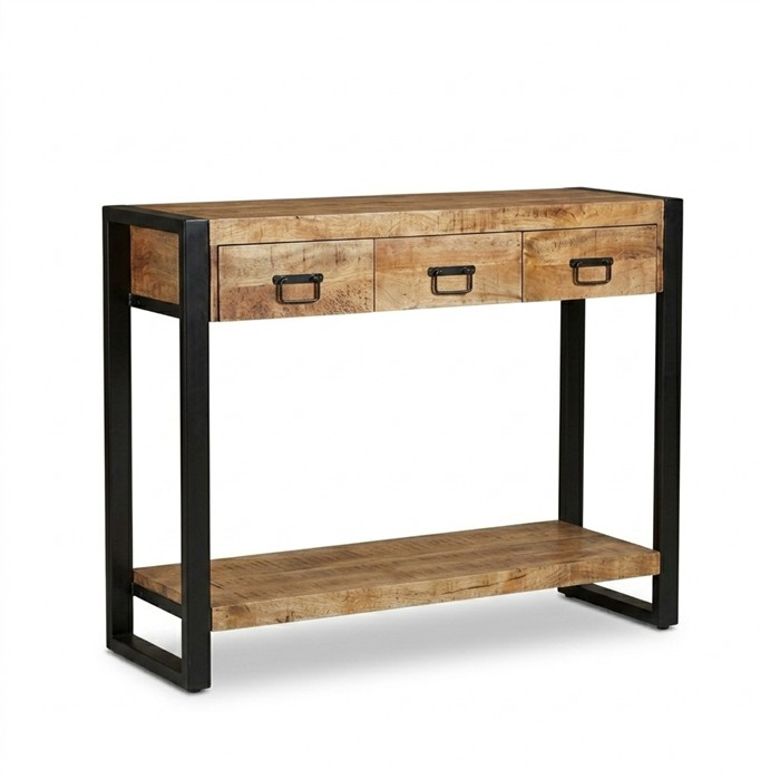 Open vak in het midden van de Britt sidetable