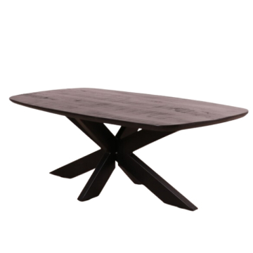 deens ovale salontafel zwart