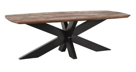 Salontafel Deens ovaal 130 cm.
