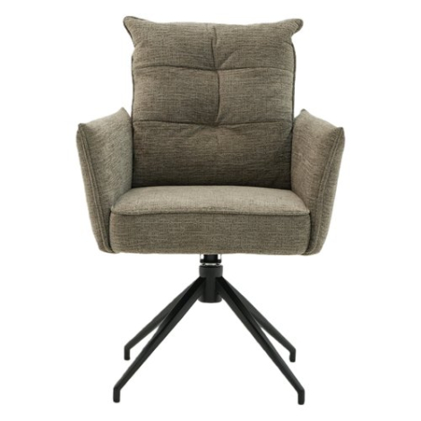 Eetkamerstoel Nova Comfort draaibaar 360° taupe - overzicht