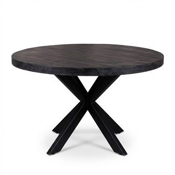 eettafel rond zwart