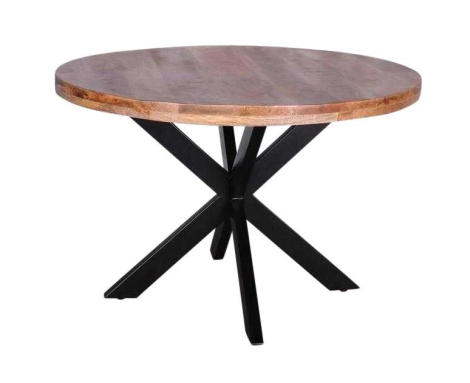 Eettafel rond 120cm mango