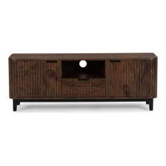 Tv meubel Max 160 cm bruin - vooraanzicht
